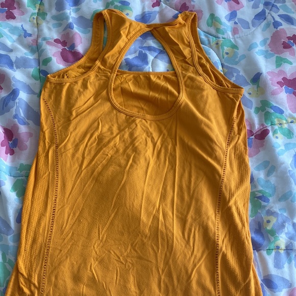 Fabletics Orange Tank top - Picture 3 of 3